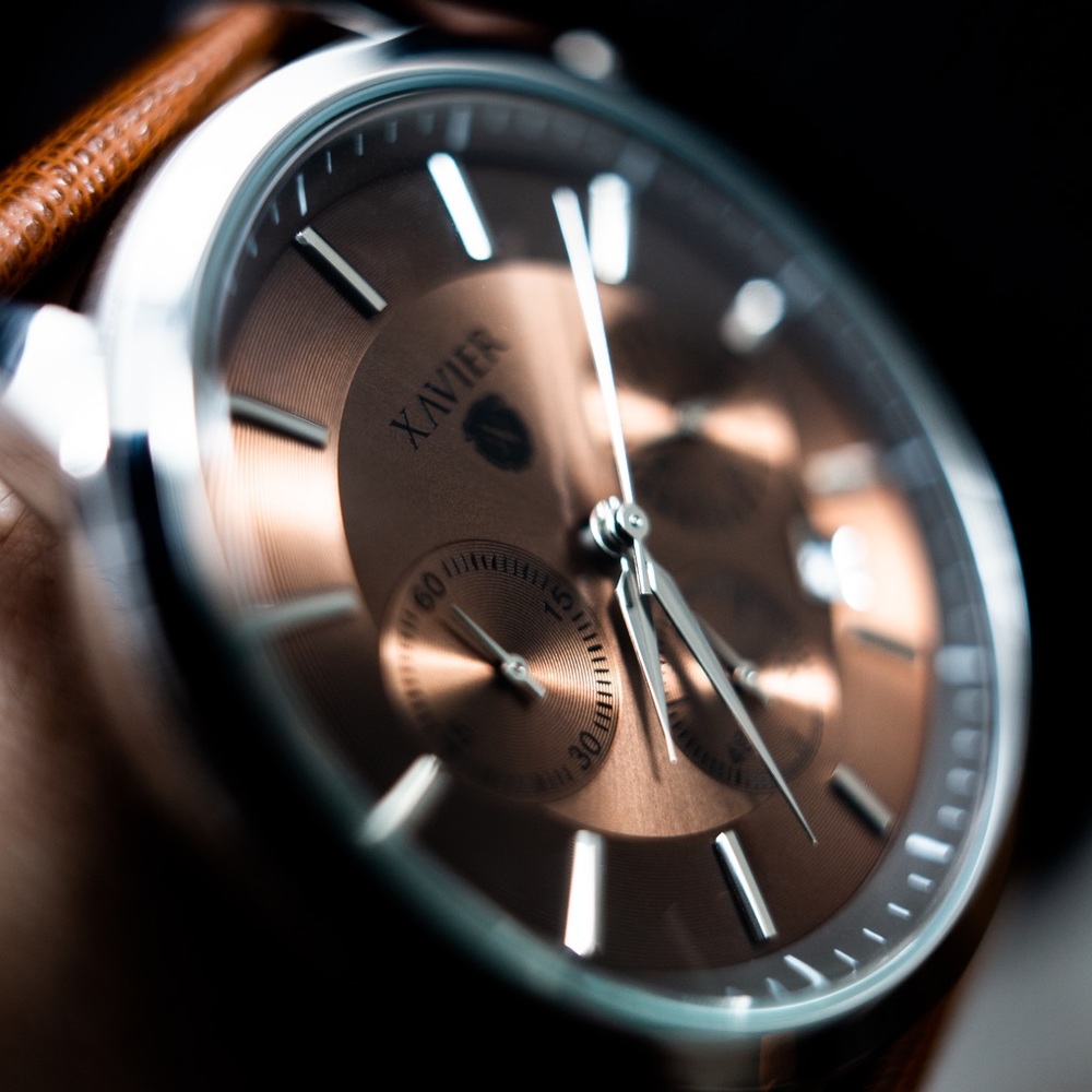 NIB Xavier X-Class Watch in Pecan - Picture 7 of 10